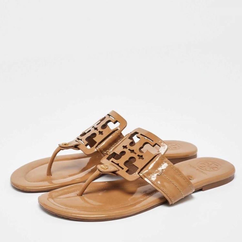 Tory Burch Camel Brown Sandals